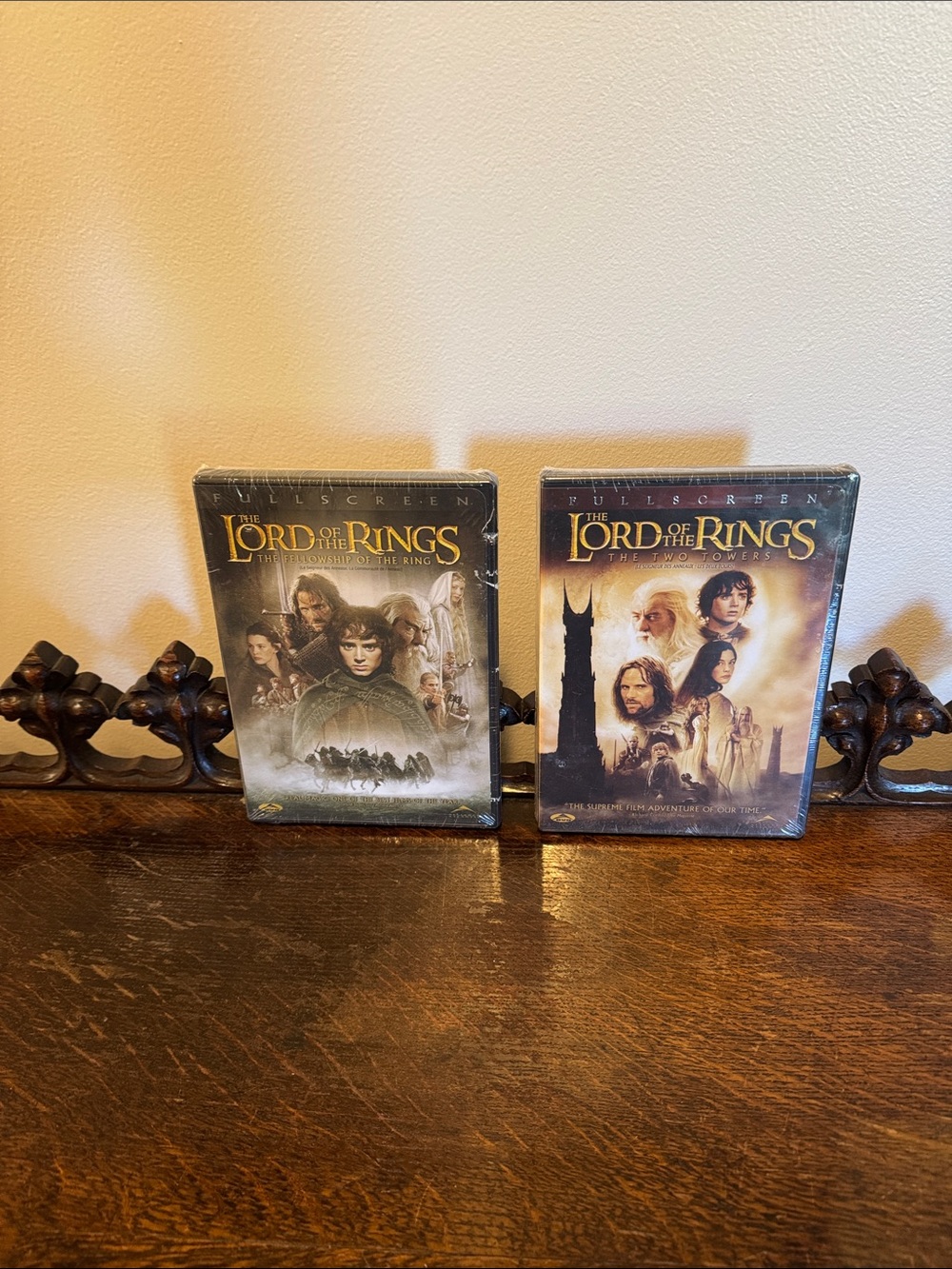 Sealed Lord of the Rings DVDs